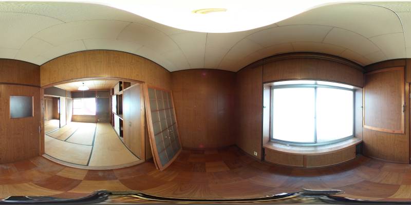 パノラマ画像洋室