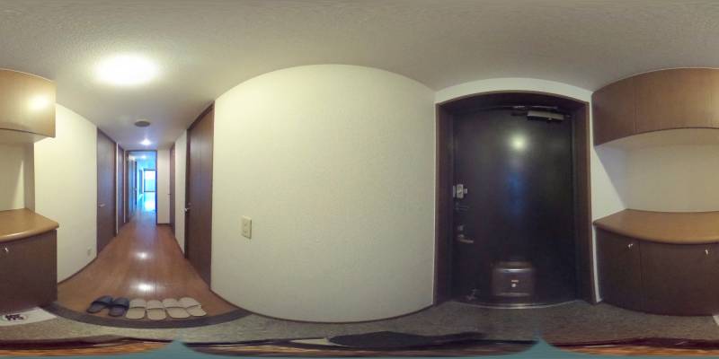 パノラマ画像玄関