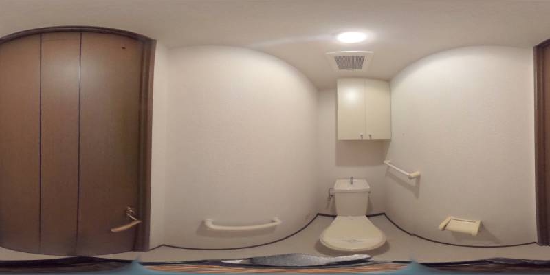 パノラマ画像トイレ