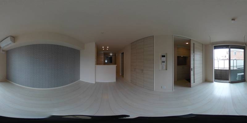 パノラマ画像リビング