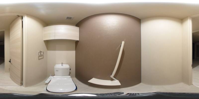 パノラマ画像トイレ