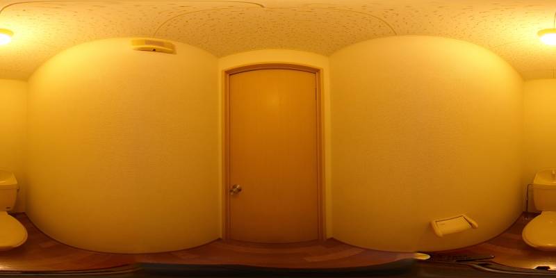 パノラマ画像トイレ