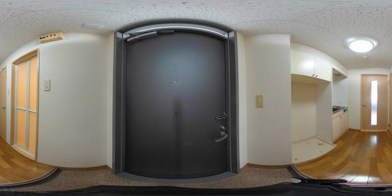 パノラマ画像玄関