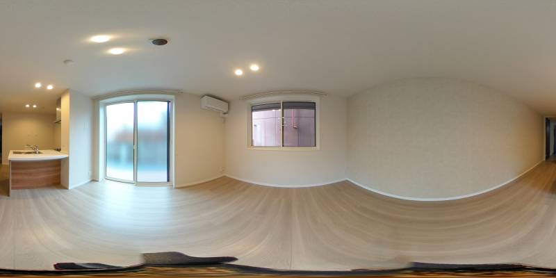 パノラマ画像リビング