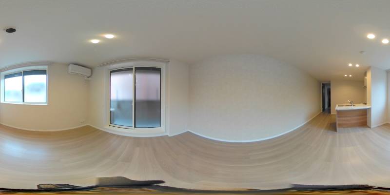 パノラマ画像リビング