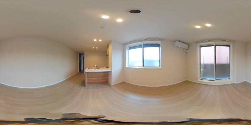 パノラマ画像リビング