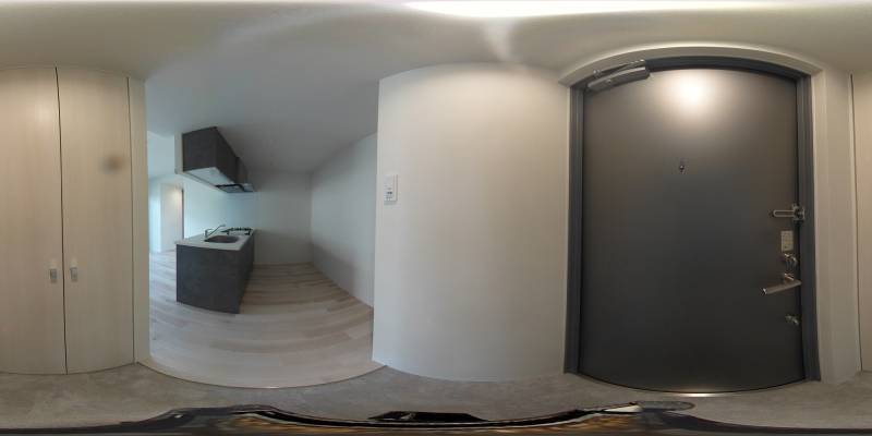 パノラマ画像玄関