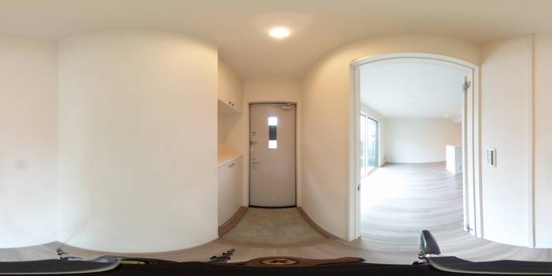 パノラマ画像玄関