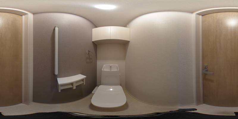 パノラマ画像トイレ