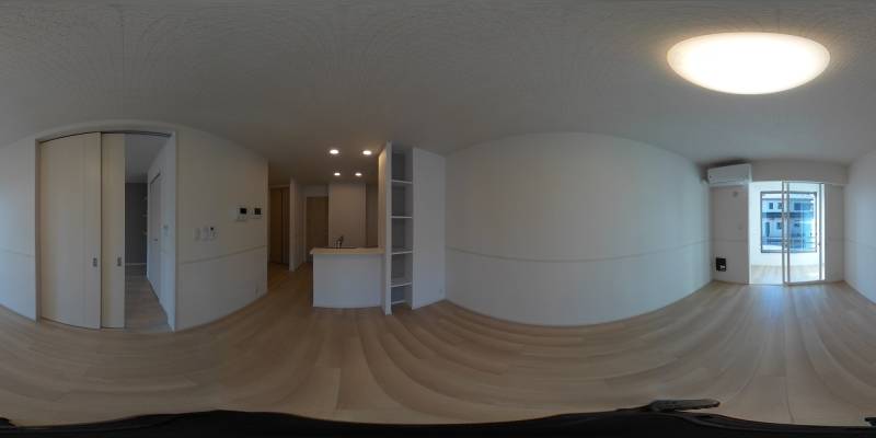 パノラマ画像リビング