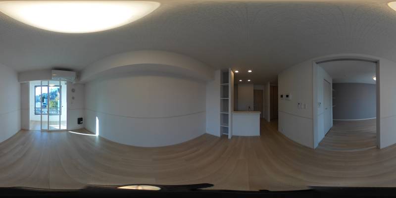 パノラマ画像リビング