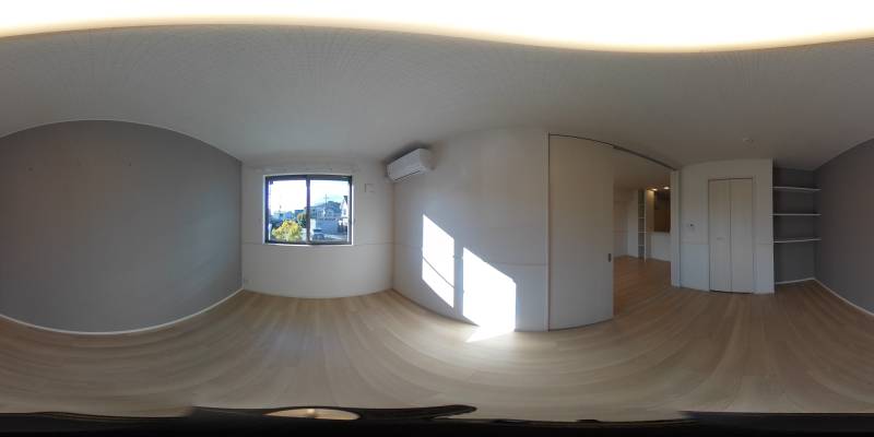 パノラマ画像洋室