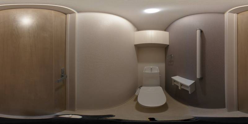 パノラマ画像トイレ