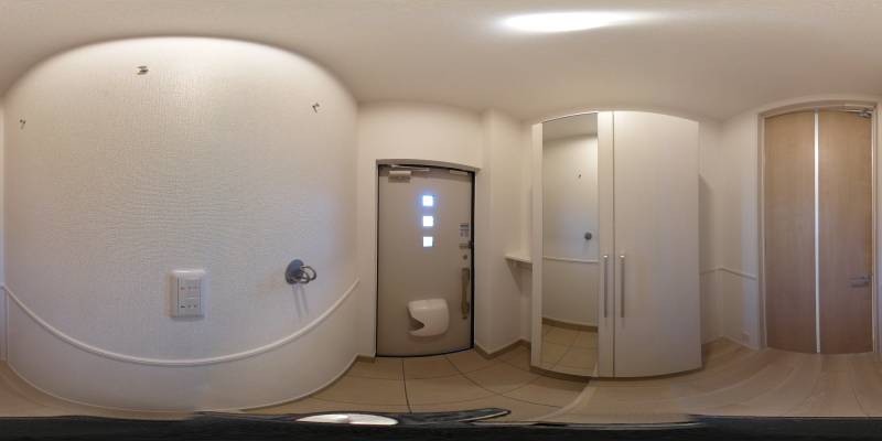 パノラマ画像玄関