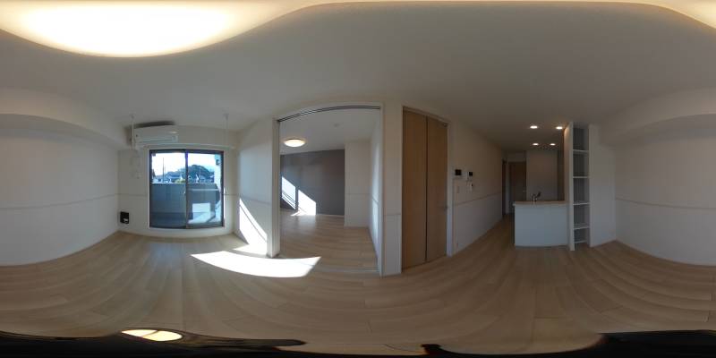 パノラマ画像リビング