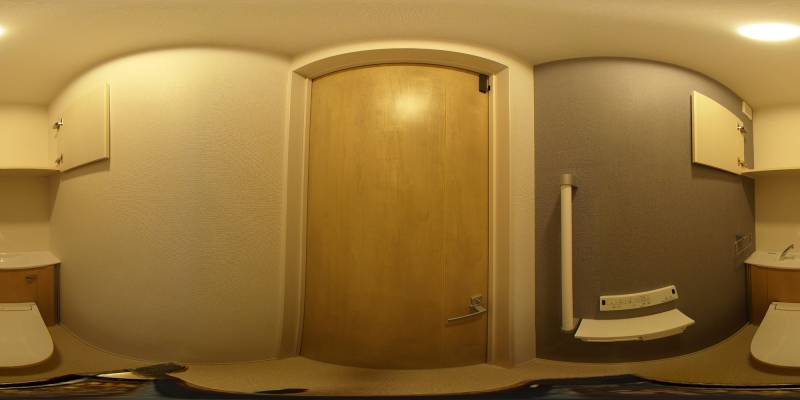 パノラマ画像トイレ