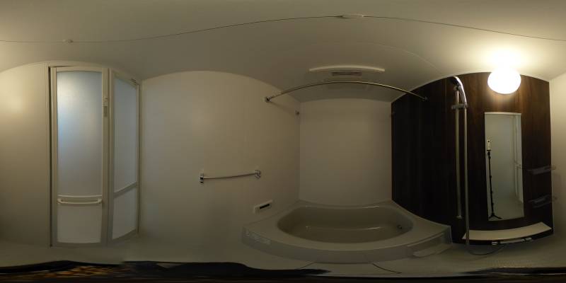 パノラマ画像バスルーム