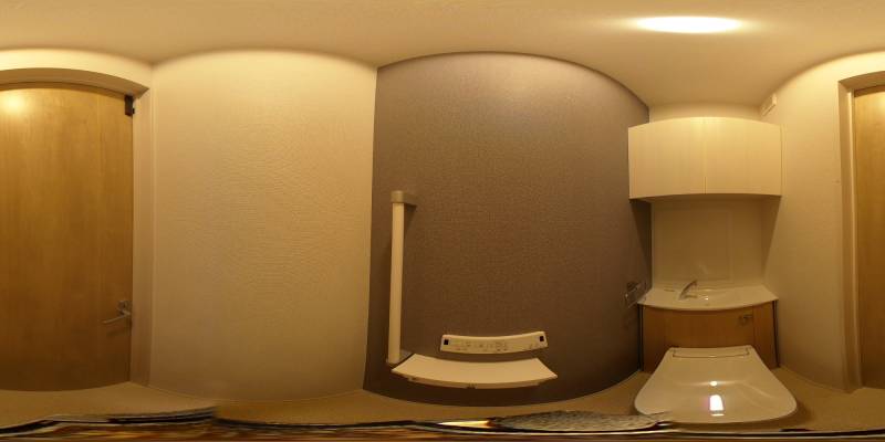 パノラマ画像トイレ