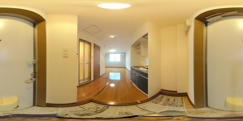 パノラマ画像玄関