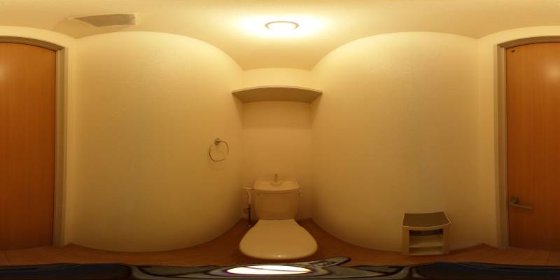 パノラマ画像トイレ