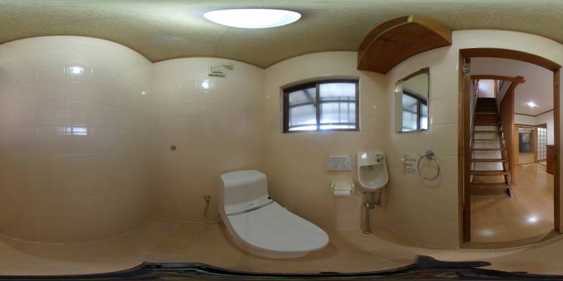 パノラマ画像トイレ