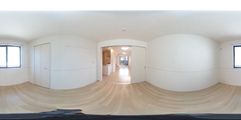 パノラマ画像洋室