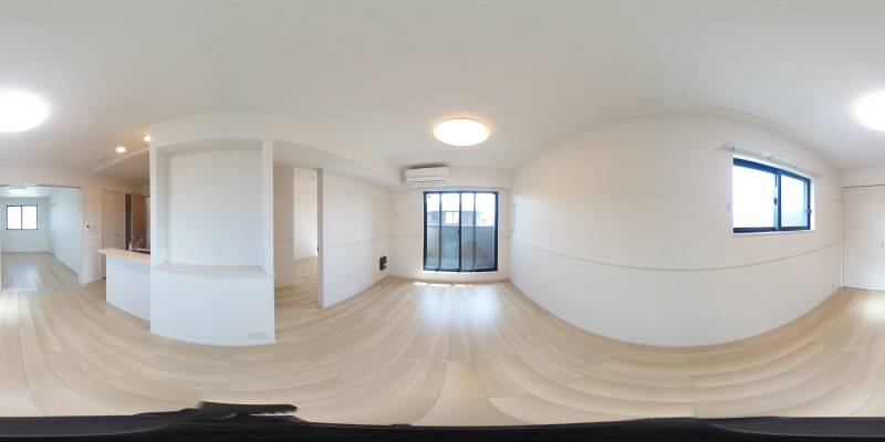 パノラマ画像リビング