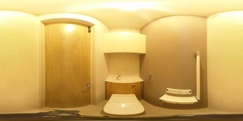 パノラマ画像トイレ