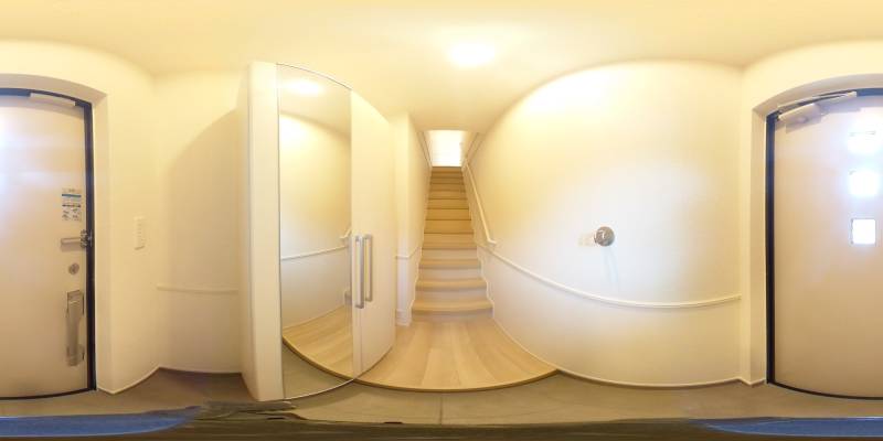 パノラマ画像玄関