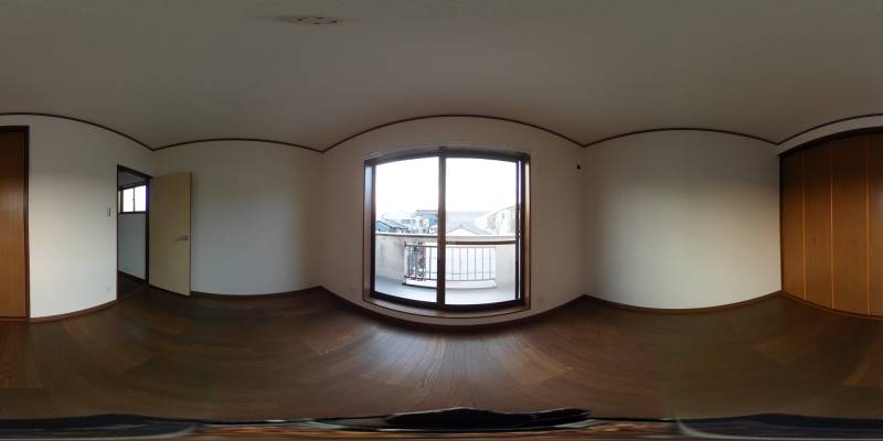 パノラマ画像洋室