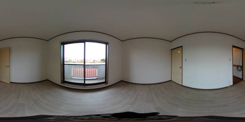 パノラマ画像洋室