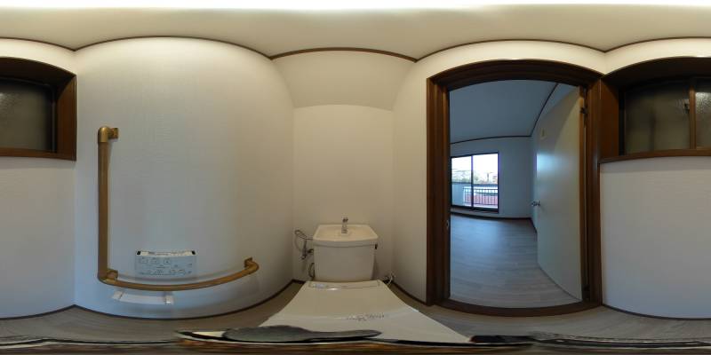 パノラマ画像トイレ