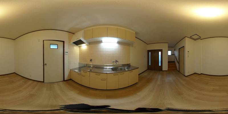 パノラマ画像リビング