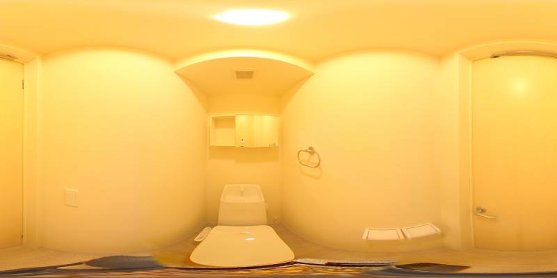 パノラマ画像トイレ