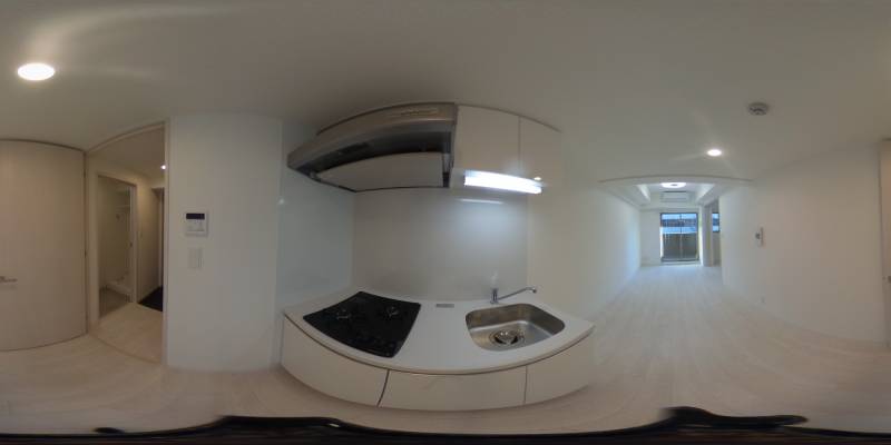 パノラマ画像キッチン