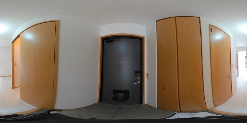 パノラマ画像玄関