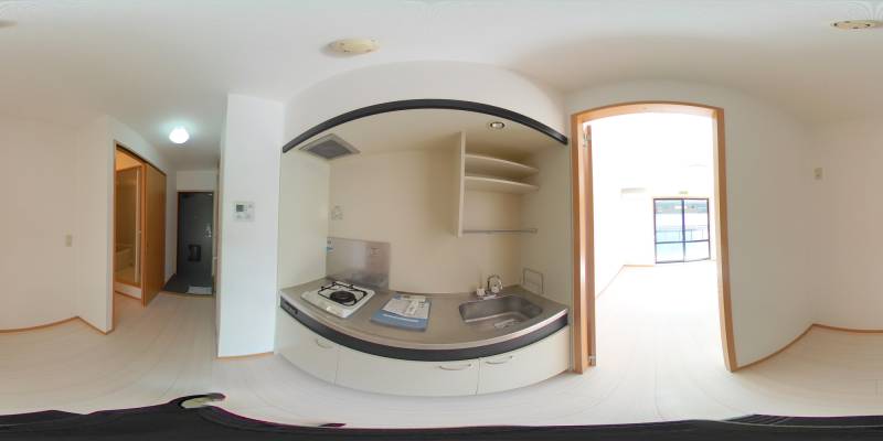 パノラマ画像キッチン