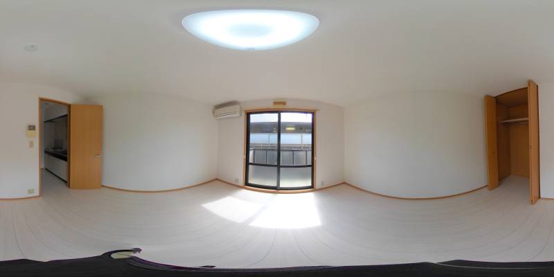 パノラマ画像洋室