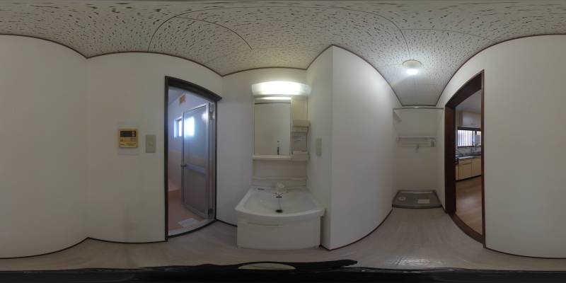 パノラマ画像洗面所