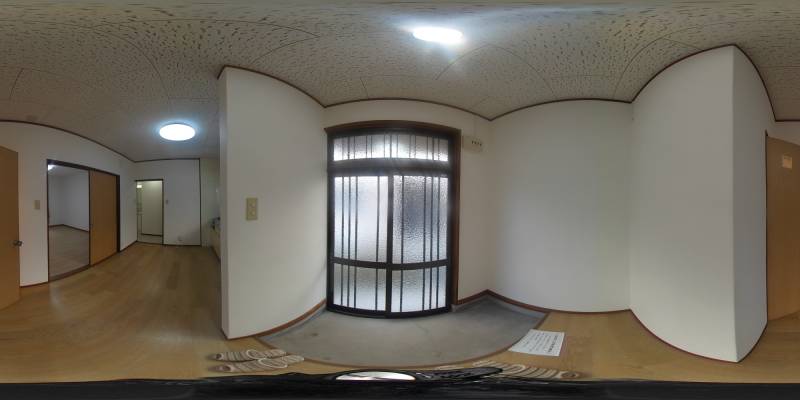 パノラマ画像玄関