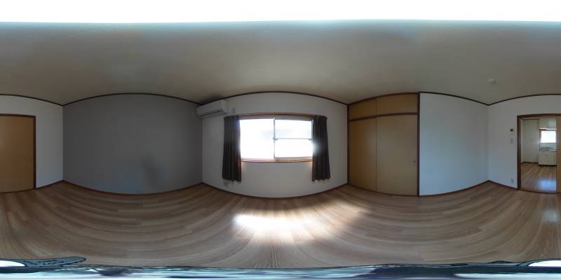 パノラマ画像洋室