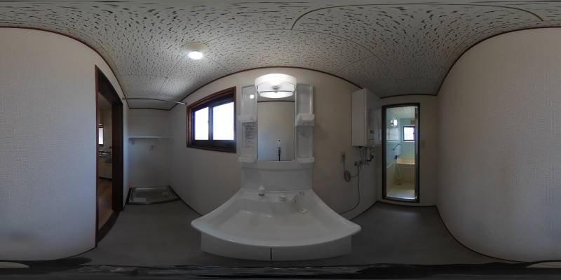 パノラマ画像洗面所