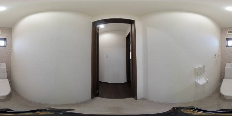 パノラマ画像トイレ