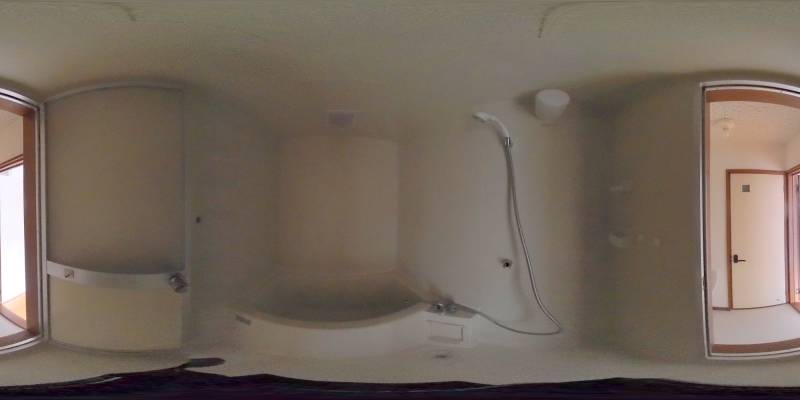 パノラマ画像バスルーム