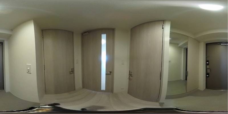 パノラマ画像洋室