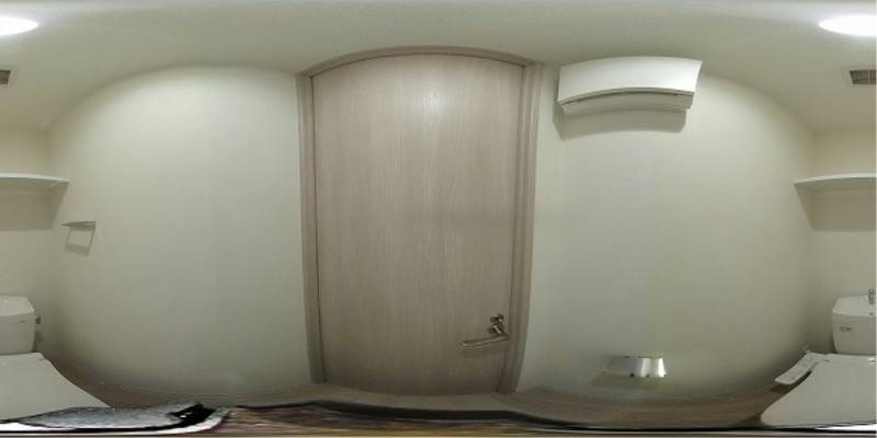 パノラマ画像トイレ