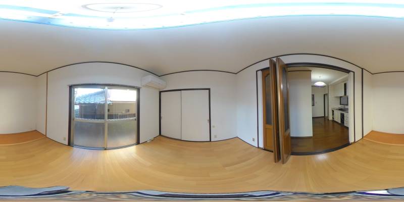 パノラマ画像洋室