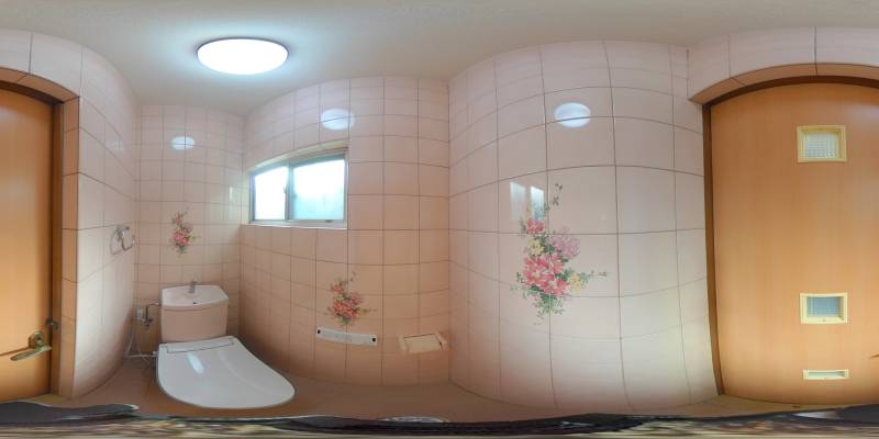 パノラマ画像トイレ