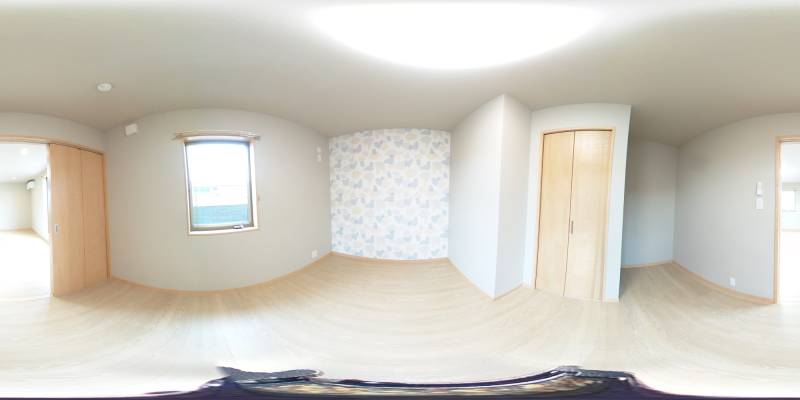 パノラマ画像洋室