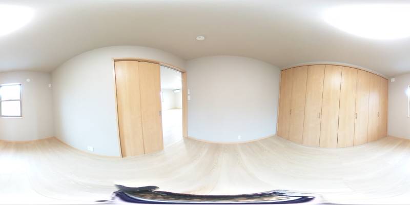 パノラマ画像洋室